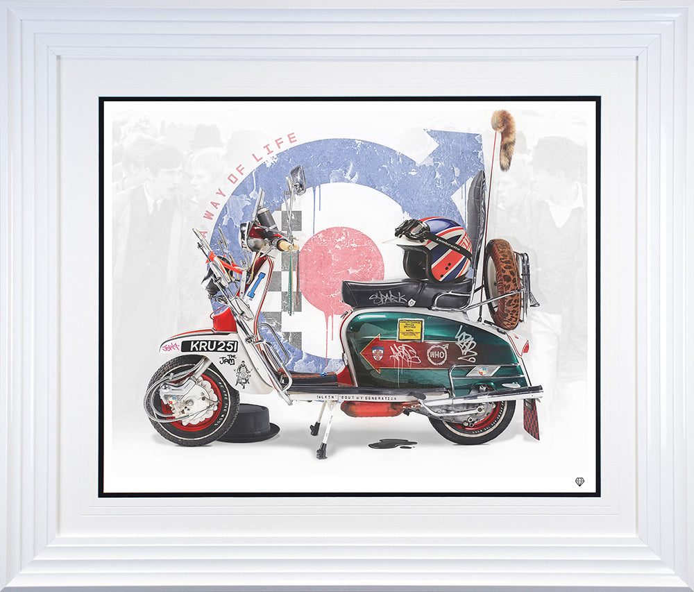 JJ Adams - 'Life Is A Journey ... Enjoy The Ride' - Framed Limited Edition