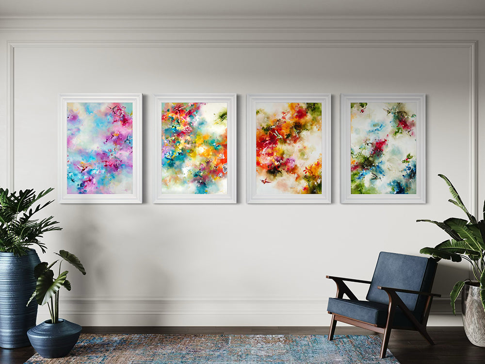 Katy Jade Dobson - 'Seasons Series' - Polyptych set of x4 Artworks