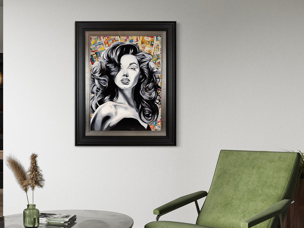 Chess - 'Belle' - Framed Original Artwork