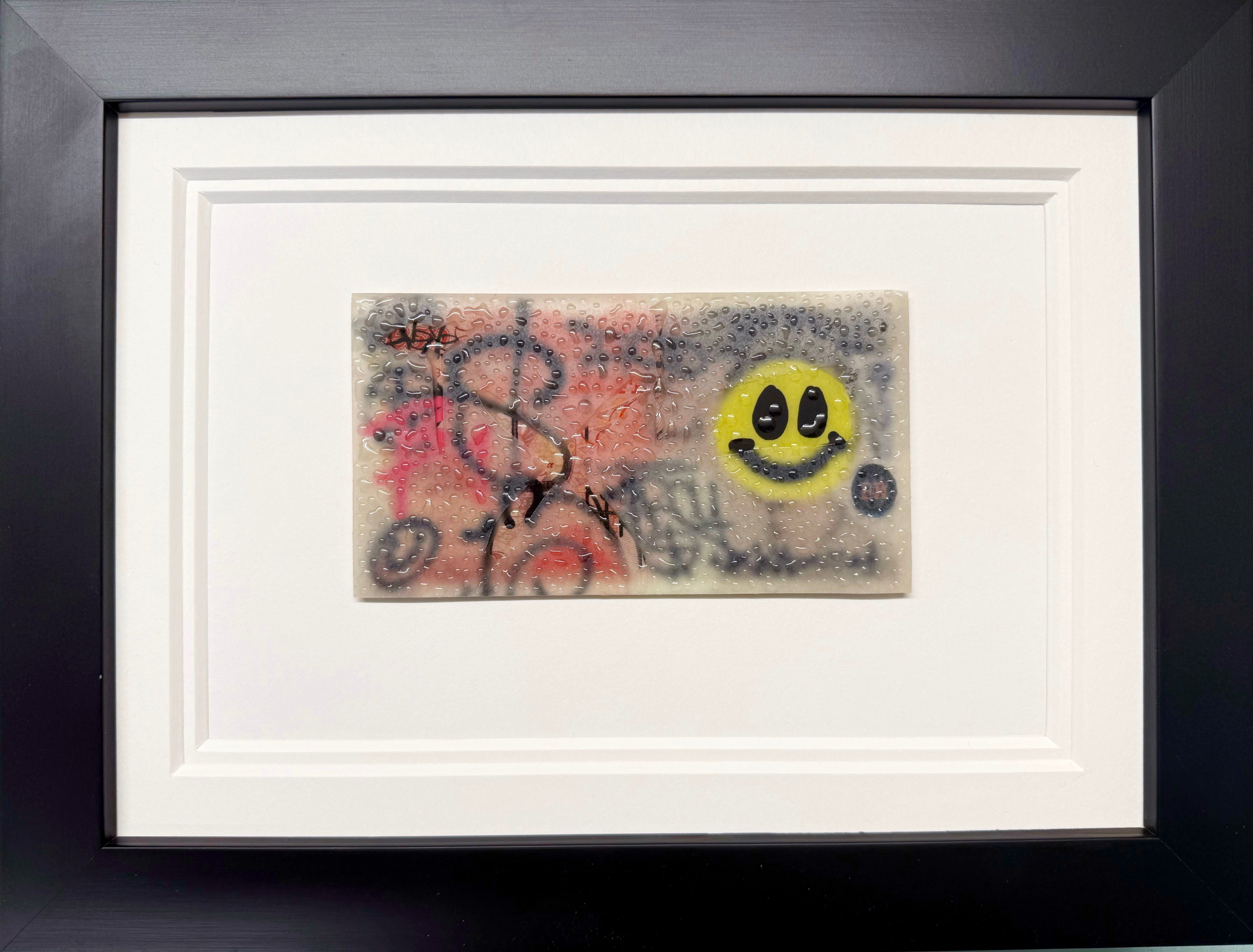 TBOY - 'R£fl£ction £50 Graffiti' - Currency Collection - Framed Limited Edition