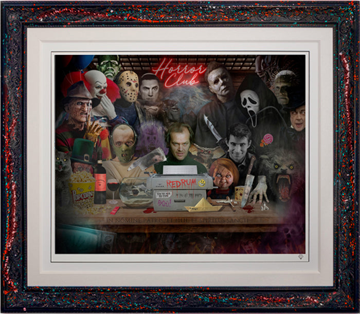 JJ Adams - 'Do You Like Scary Movies?' - Framed Limited Edition