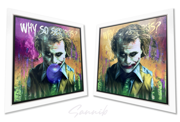 Sannib - 'Why So Serious' -  Limited Edition - Lenticular