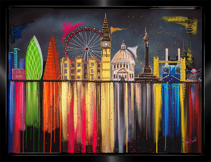 Julie Connor - 'It's A London Thing' - Framed Original Artwork