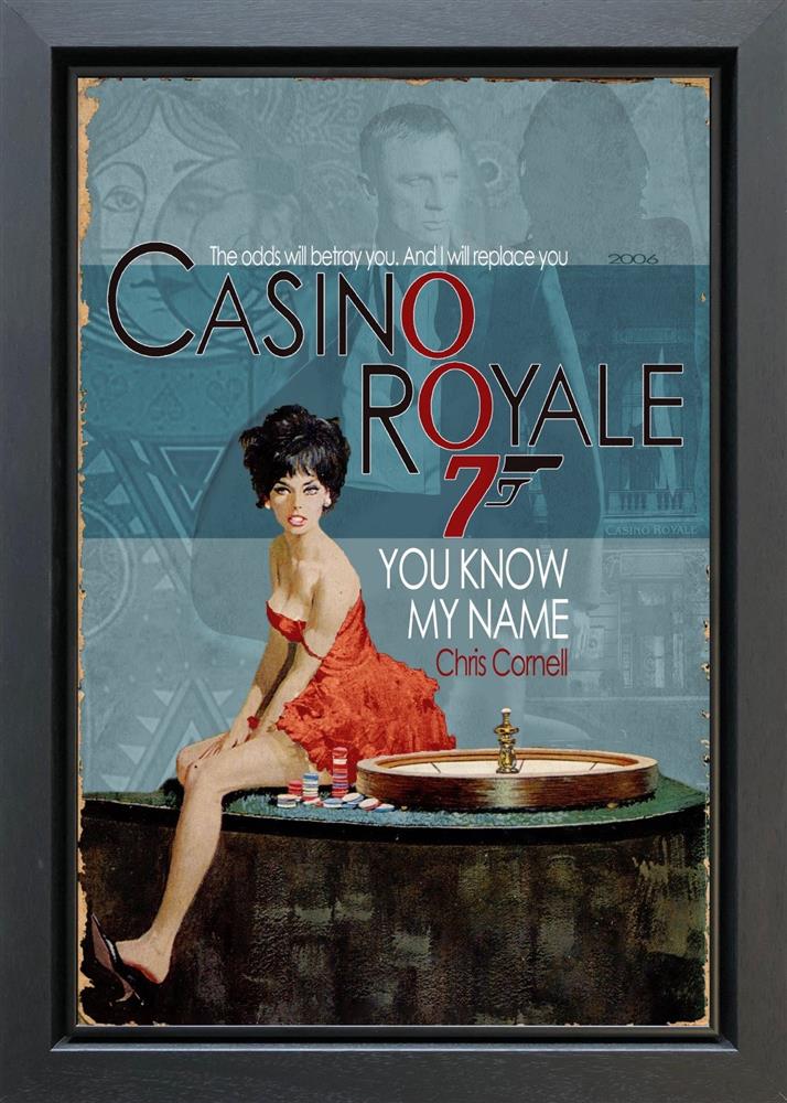 Linda Charles - '2006 - Casino Royale' - Framed Original Artwork