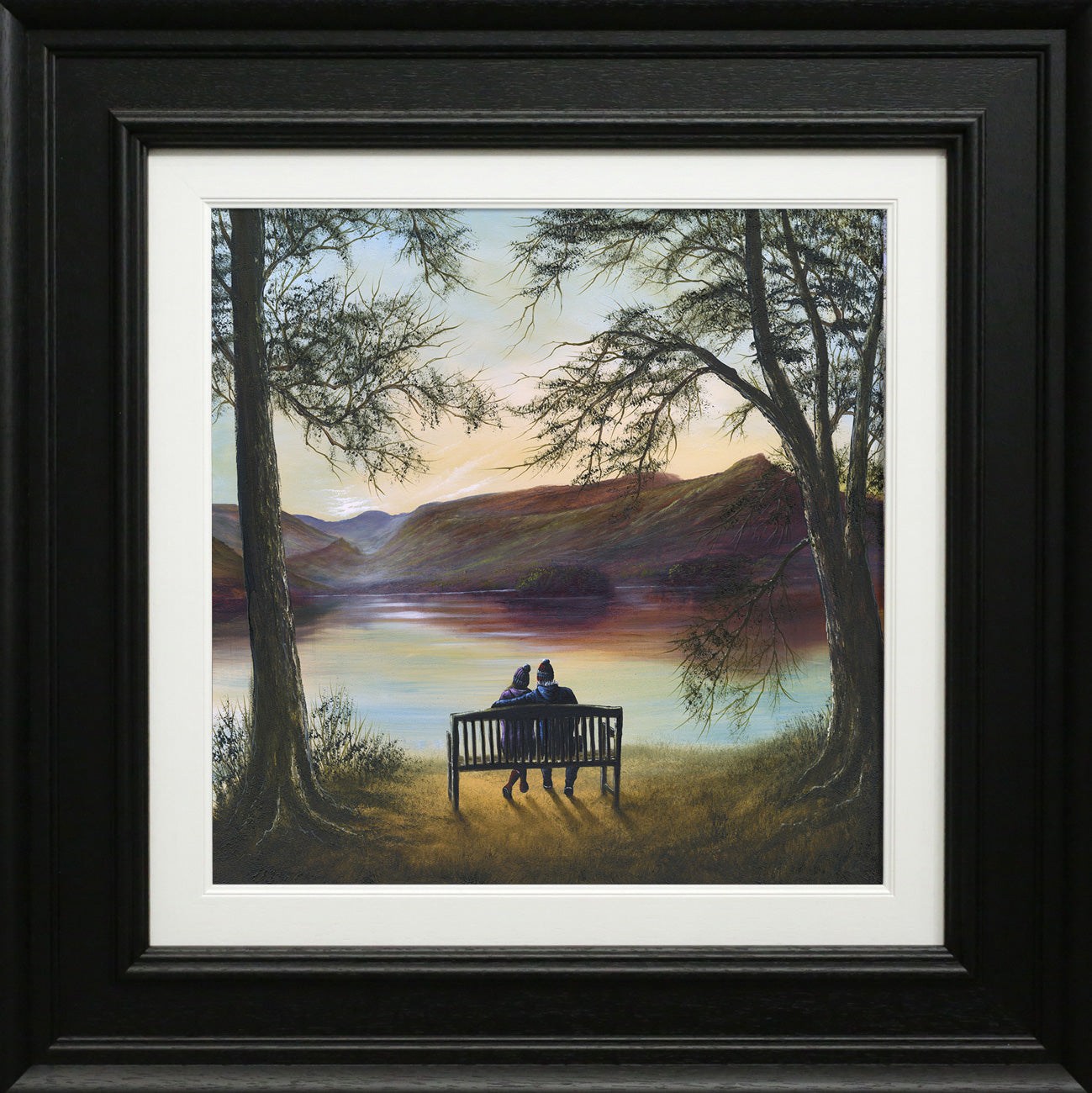 Danny Abrahams - 'Bench Warmers' - Framed Limited Edition