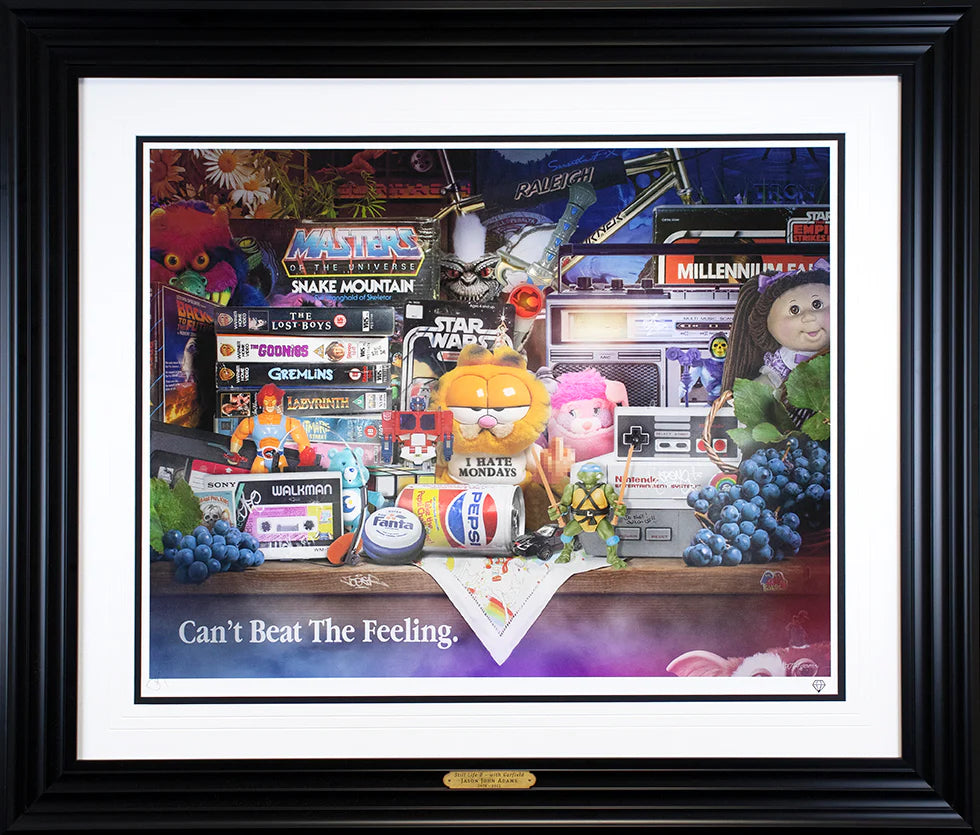 JJ ADAMS -  STOCK CLEARANCE - COLLECTION ONLY -  'Still Life II With Garfield' -  Framed Limited Edition