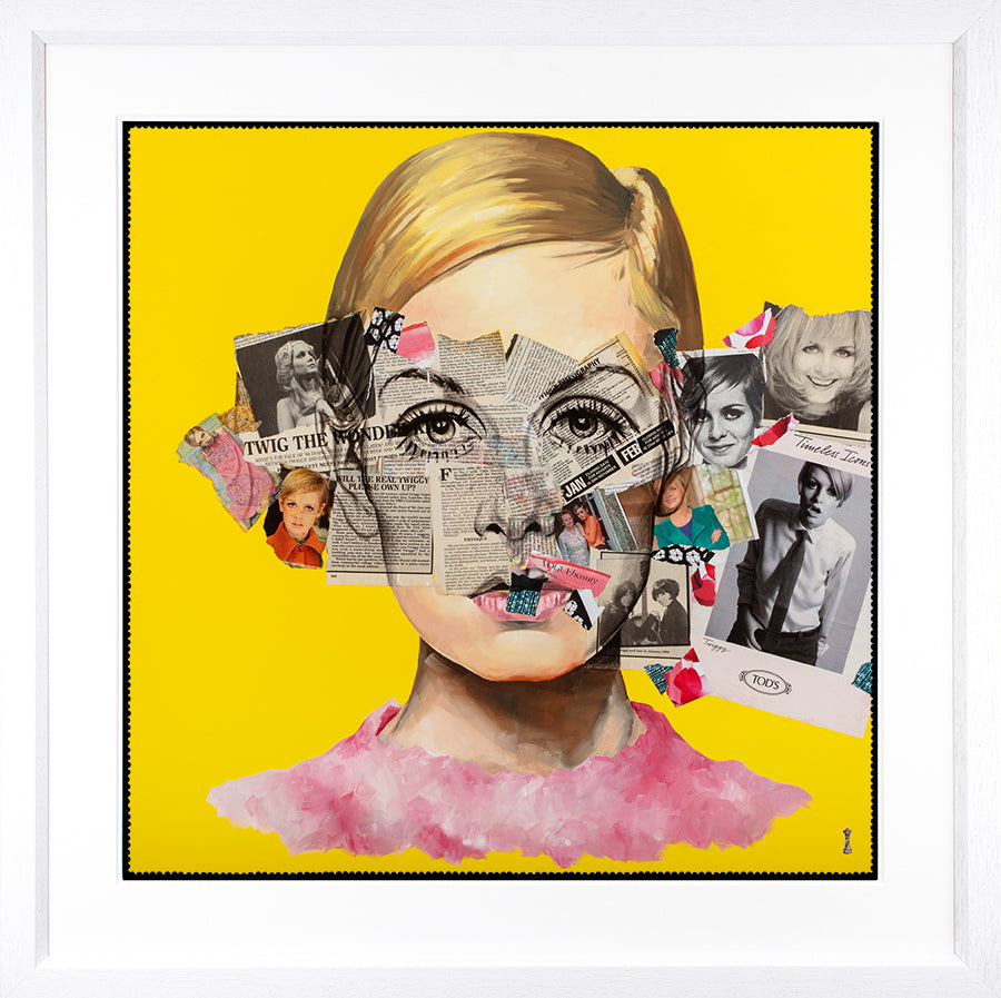 Chess - 'Timeless Twiggy' - Framed Limited Edition Print