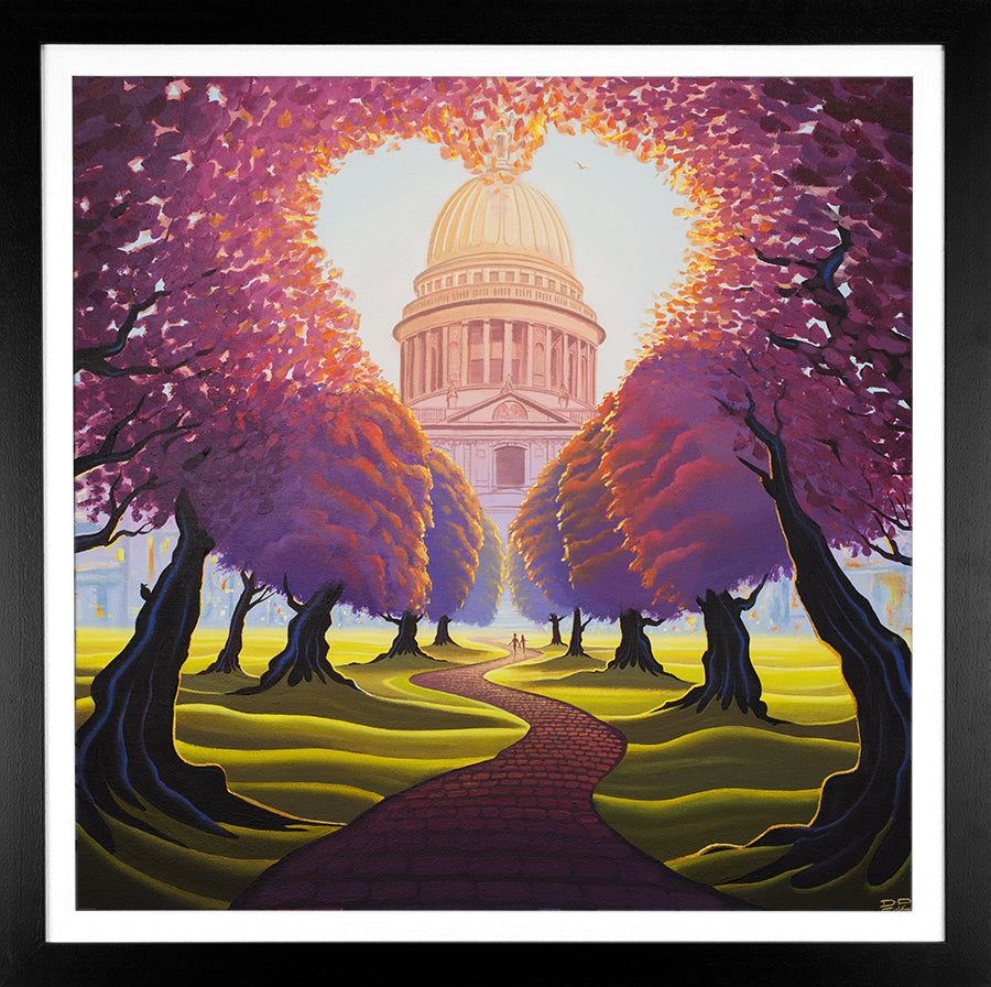 Derrick Fielding - 'St Paul's Romance' - Framed Limited Editions