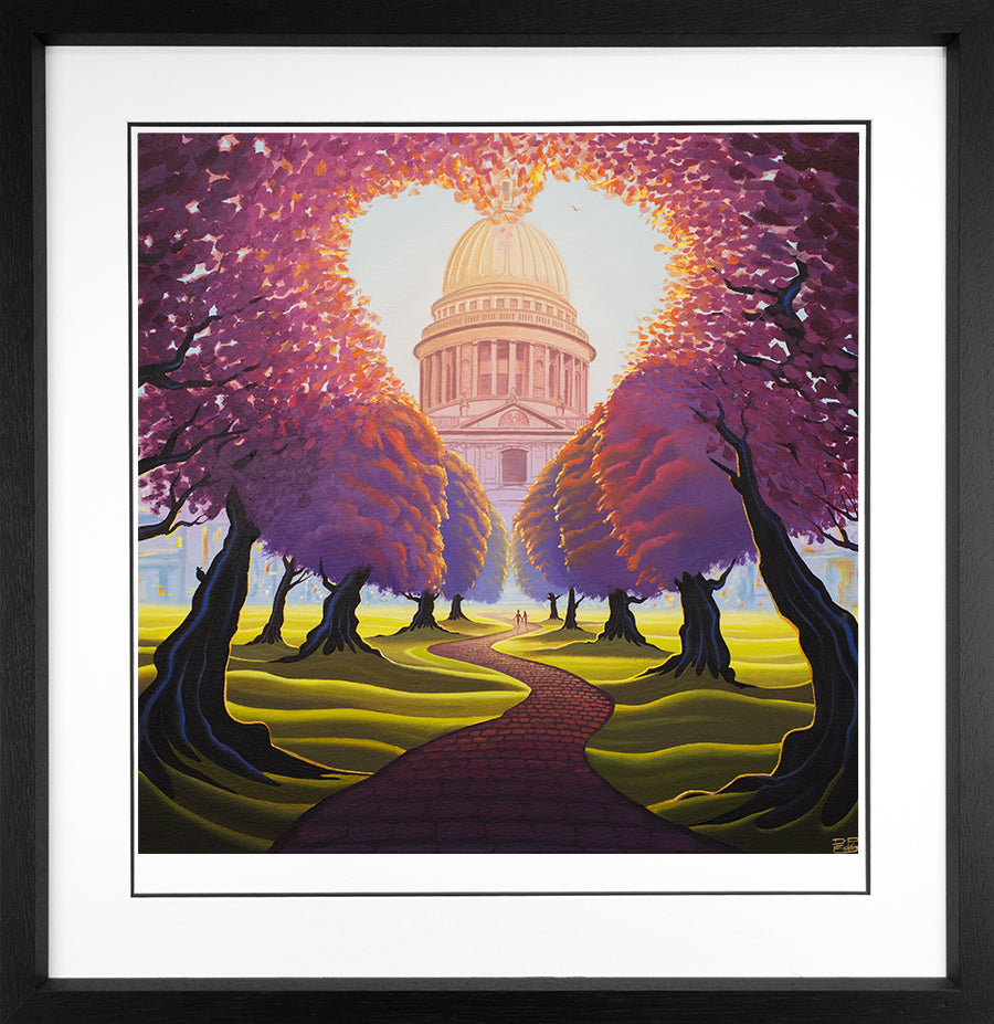 Derrick Fielding - 'St Paul's Romance' - Framed Limited Editions