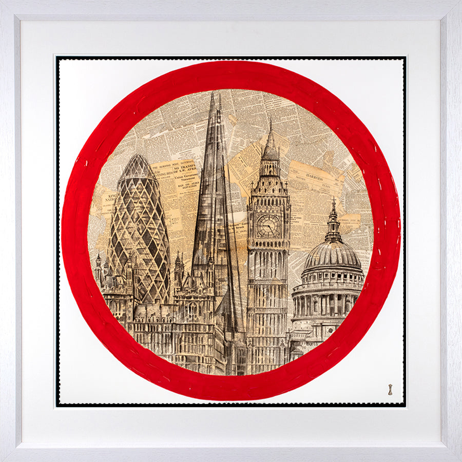 Chess - 'Through London's Eye' - Framed Limited Edition