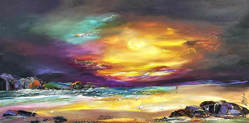 Lillias Blackie -  'The Golden Hour' - Framed Original Art