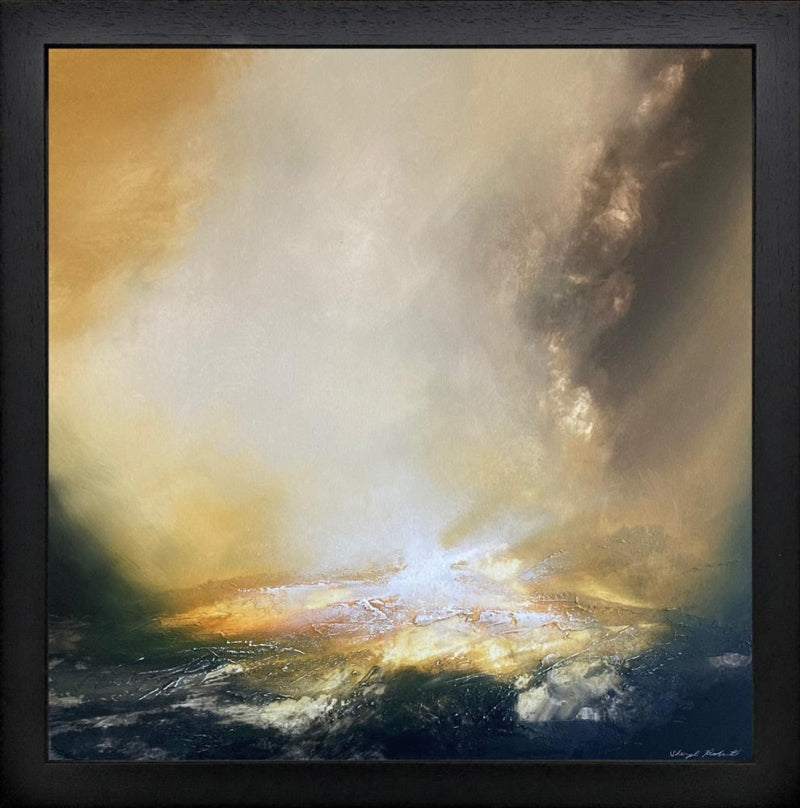 Sheryl Roberts - 'A Flurry Of Light' - Framed Original Artwork