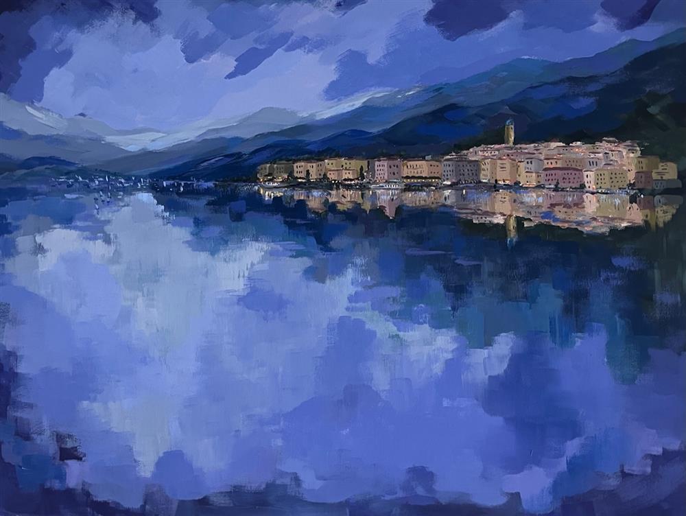 Stephanie Eufemia - 'A Night At The Lakes' - Framed Original Artwork