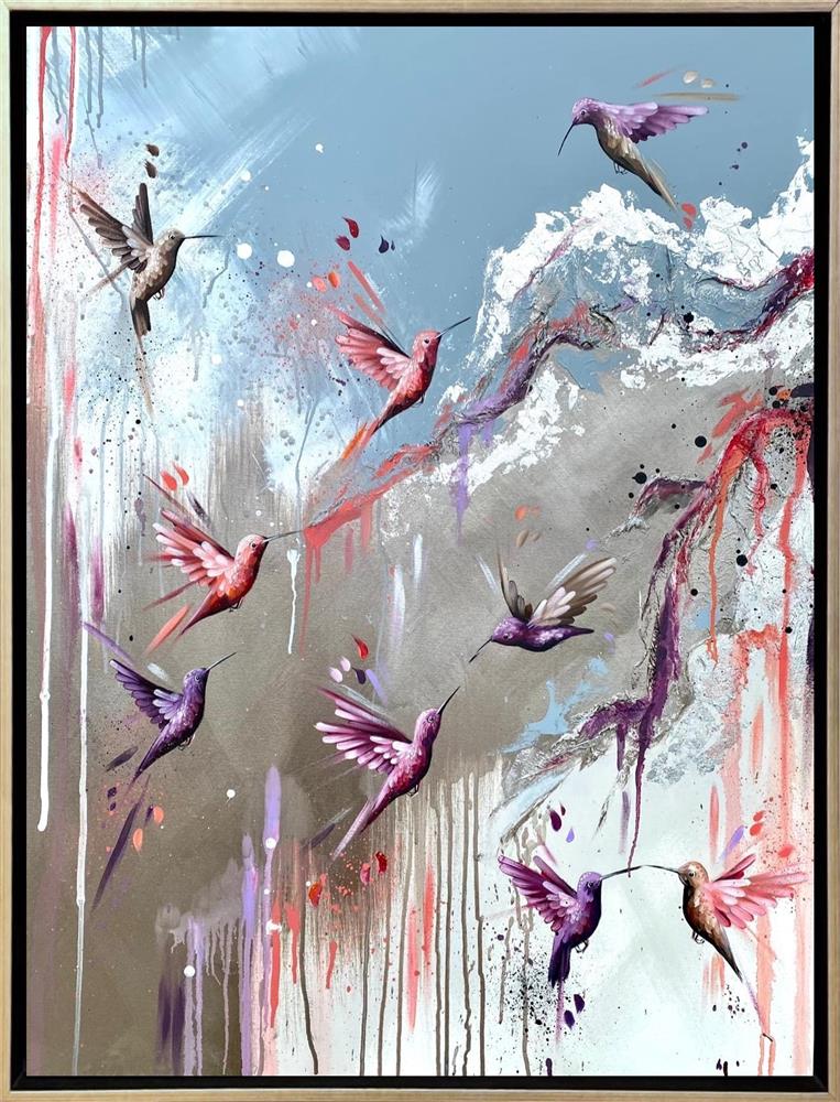 Mellisuga- 'Aerial Elegance' - Framed Original Artwork