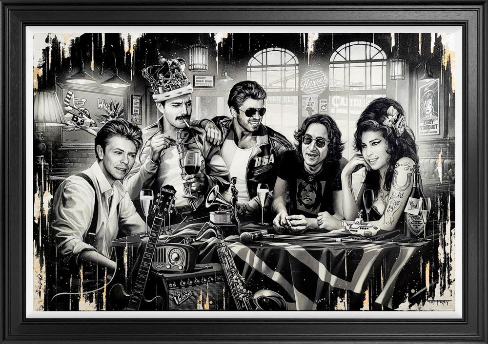 Ben Jeffery - 'Afterparty' - Deluxe Framed Studio Edition Canvas