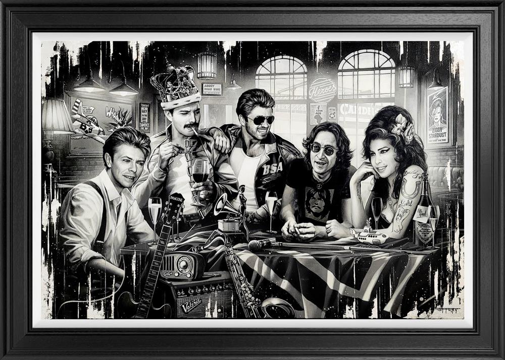 Ben Jeffery - 'Afterparty' - Framed Studio Edition Canvas