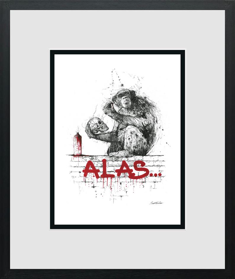 Scott Tetlow - 'Alas' - Miniature - Framed Limited Edition Print