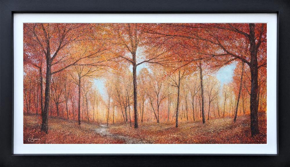 Chris Bourne - 'Along The Winding Path' - Framed Original Art