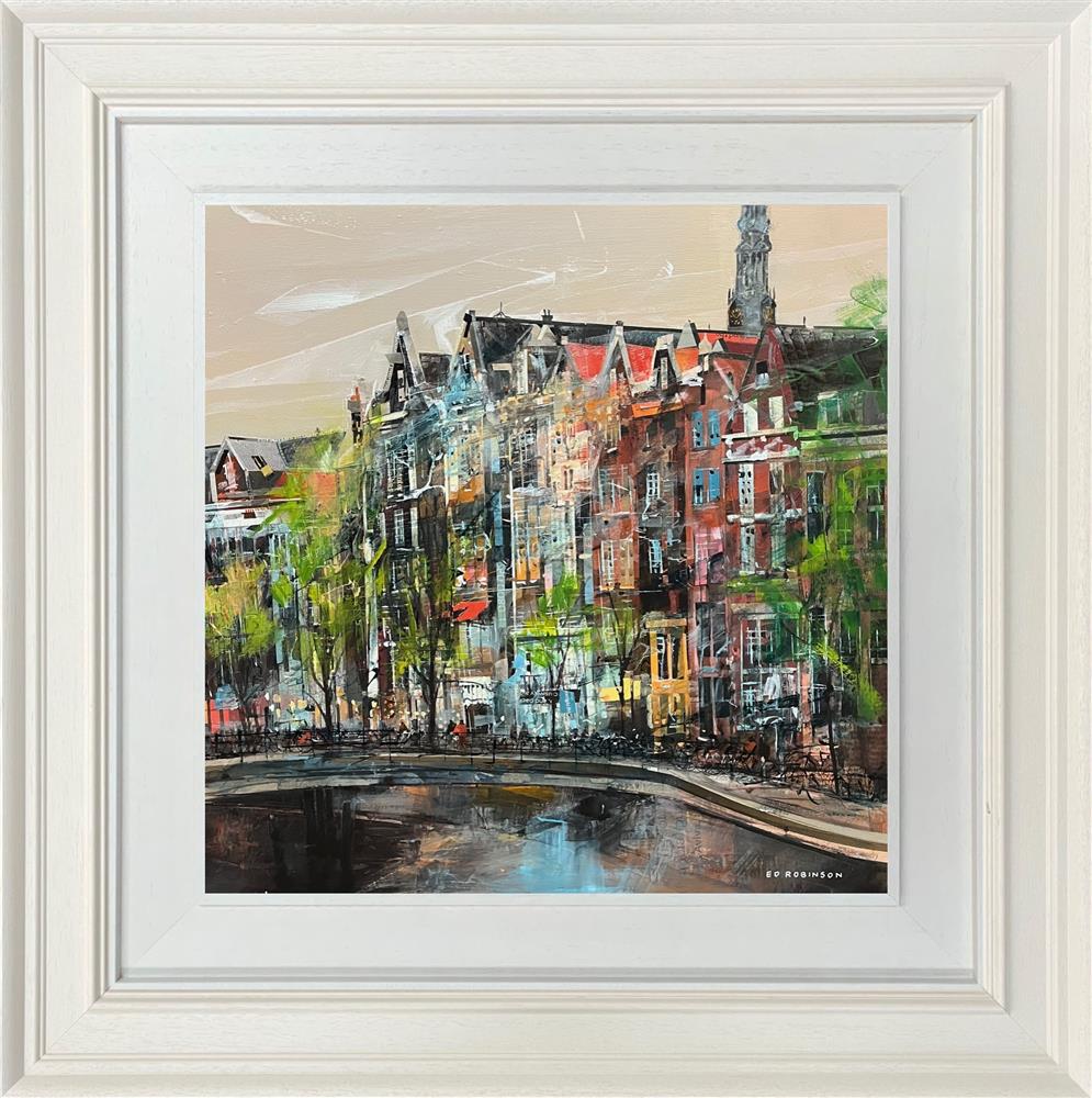 Ed Robinson - 'Amsterdam Heights'  - Framed Original Artwork