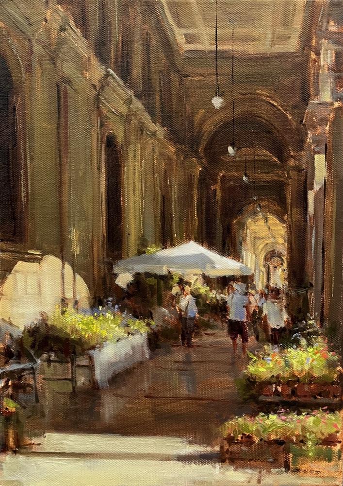 Tony Hinchliffe - 'Arches In Florence' - Framed Original Art