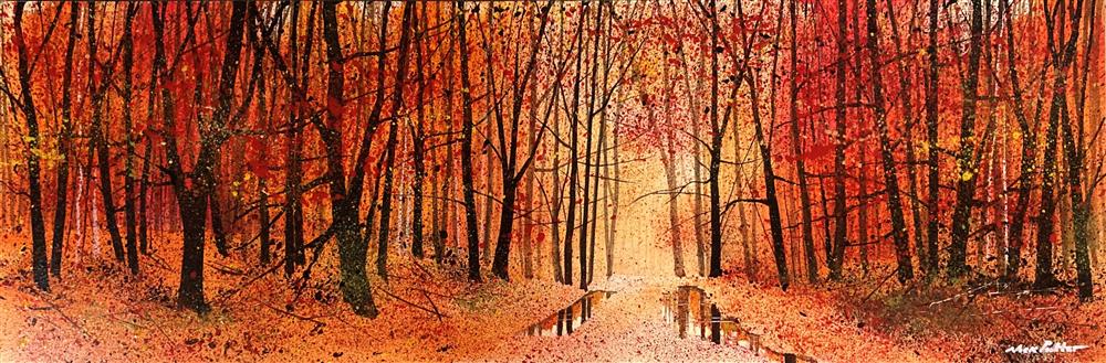 Nick Potter - 'Autumn Carpet' - Framed Original Art