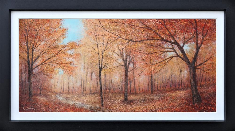 Chris Bourne - 'Autumn Comes To Light' - Framed Original Art