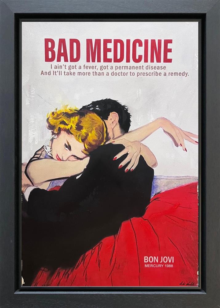 Linda Charles - 'Bad Medicine' - Framed Original Artwork