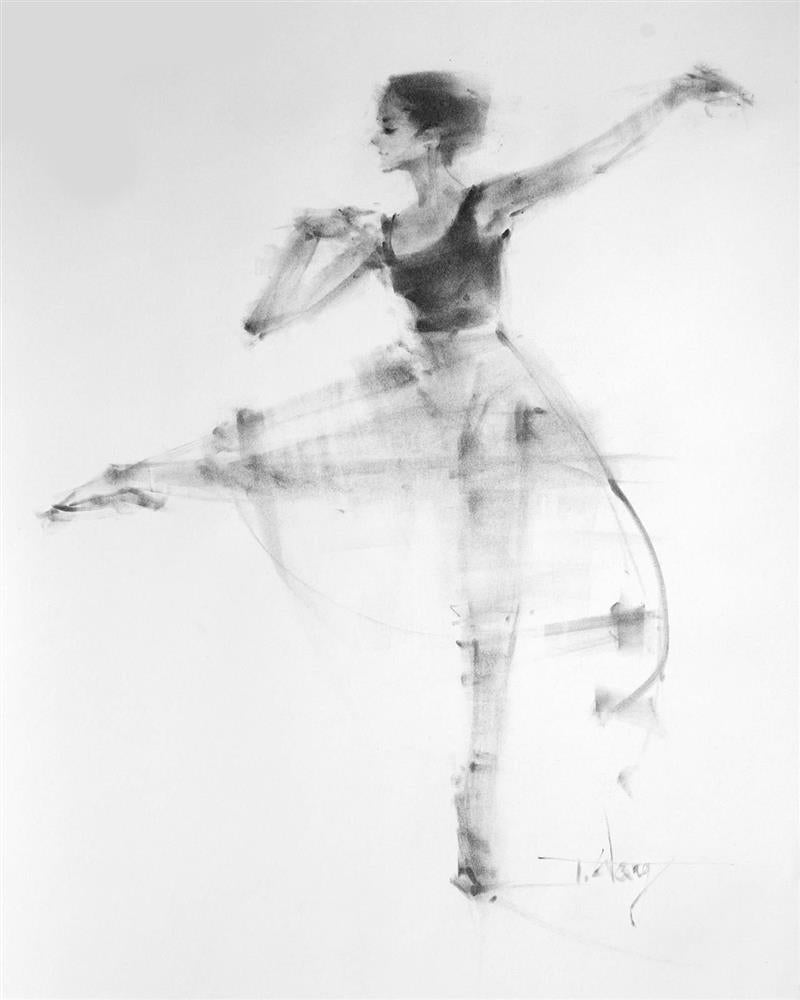 Tim Wang - 'Ballet II' - Framed Original Artwork