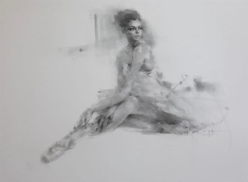 Tim Wang - 'Ballet VIII' - Framed Original Artwork