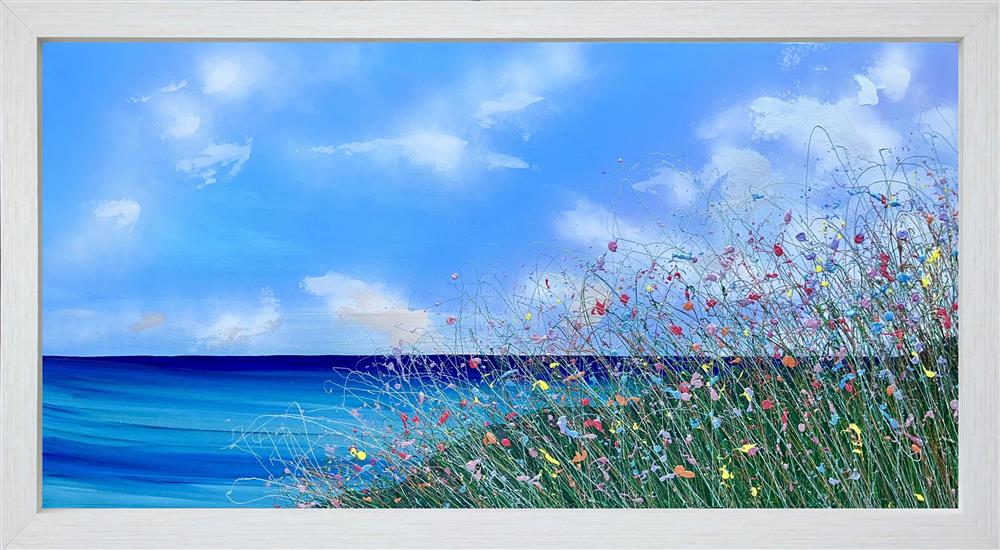 Lisa Pang - 'Beautiful Skies' - Framed Original Artwork