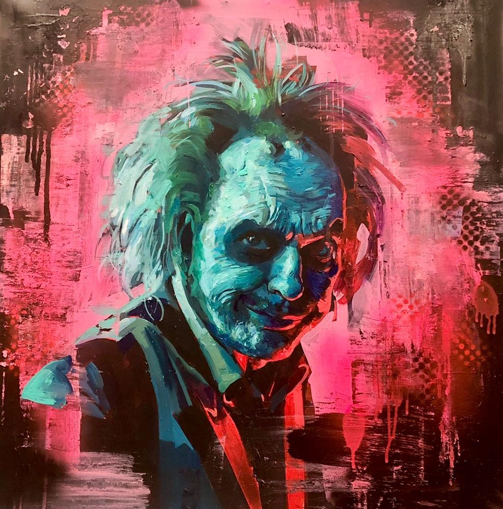 Zinsky - 'Beetlejuice' - Framed Original Artwork