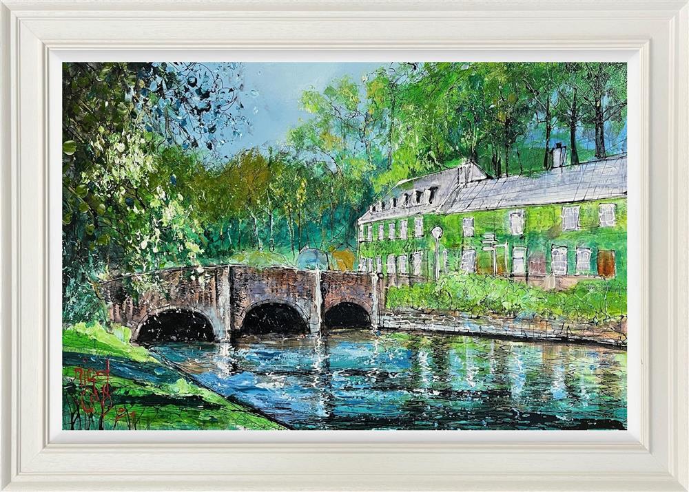 Nigel Cooke - 'Bibury Waters' - Framed Original Artwork