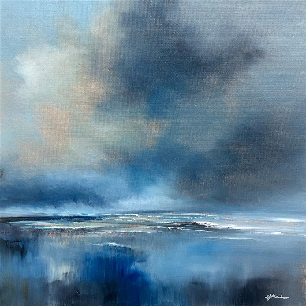 Alison Johnson - 'Blue Horizons' - Framed Original