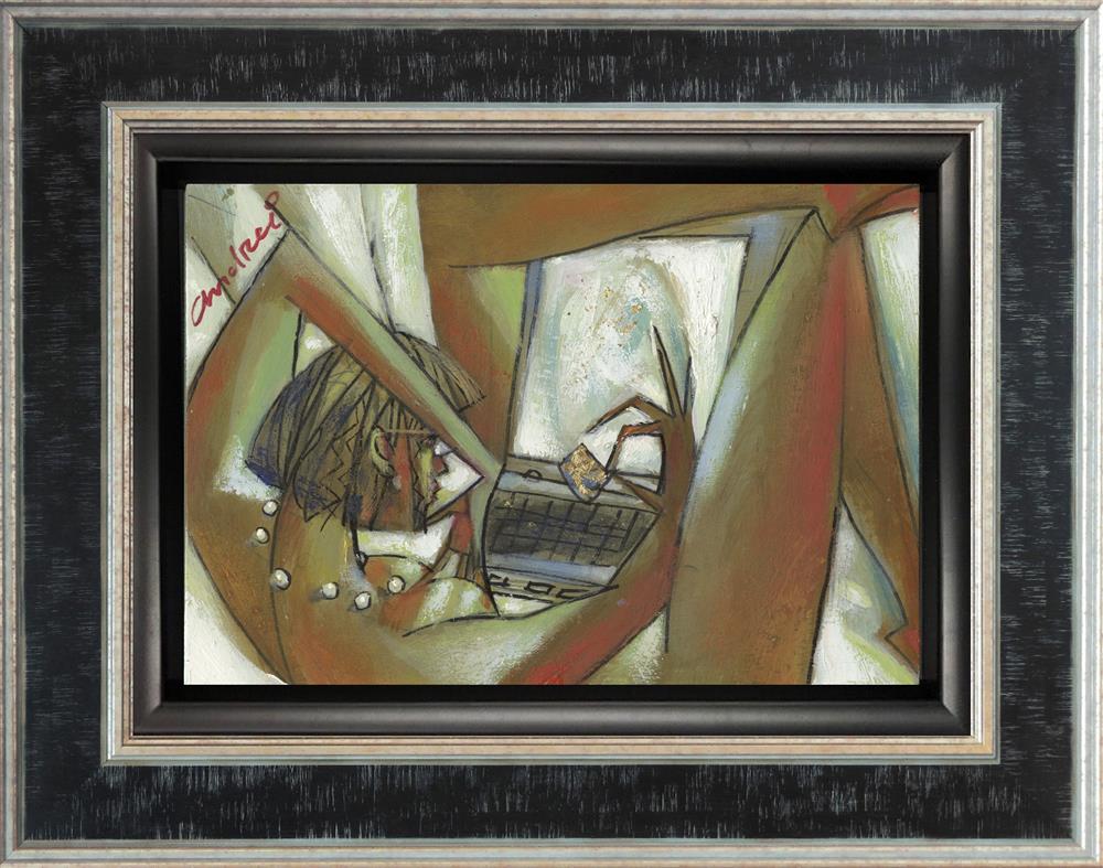 Andrei Protsouk - 'Blue Magic' - Framed Original Art