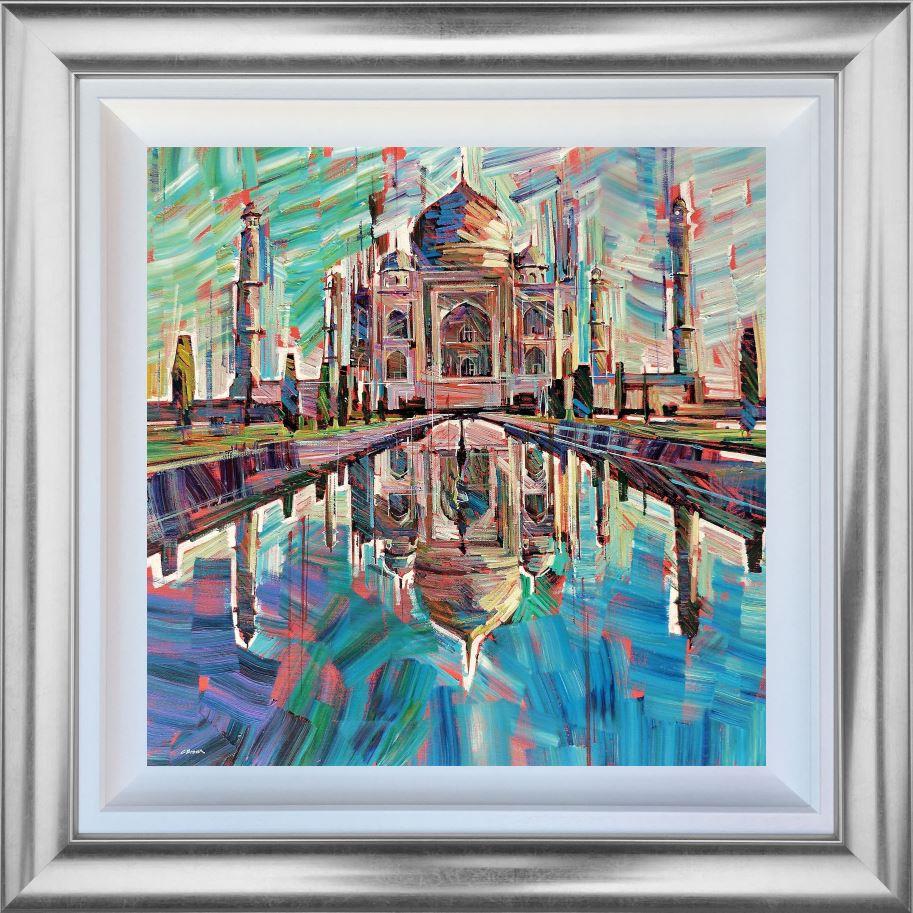 Colin Brown - 'Blue Reflections' - Framed Original Art