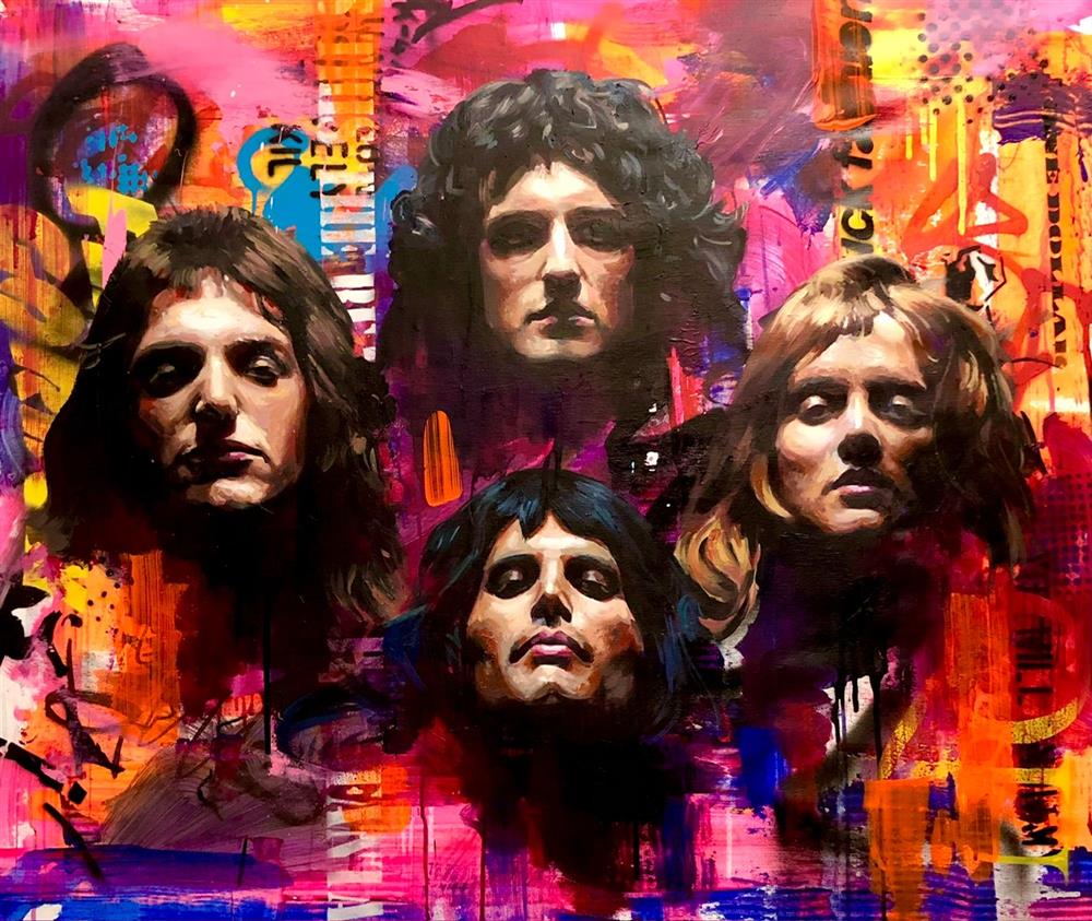 Zinsky - 'Bohemian Rhapsody' - Framed Original Artwork