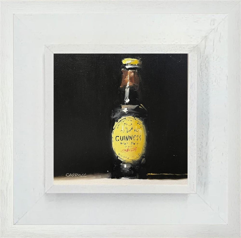 Neil Carroll -  'Bottle Of Guinness' - Framed Original Artwork