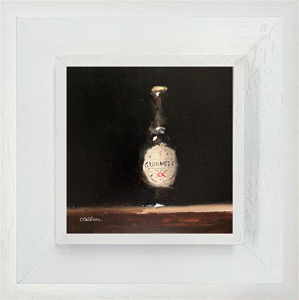 Neil Carroll - 'Bottle Of Guinness' - Framed Original Artwork