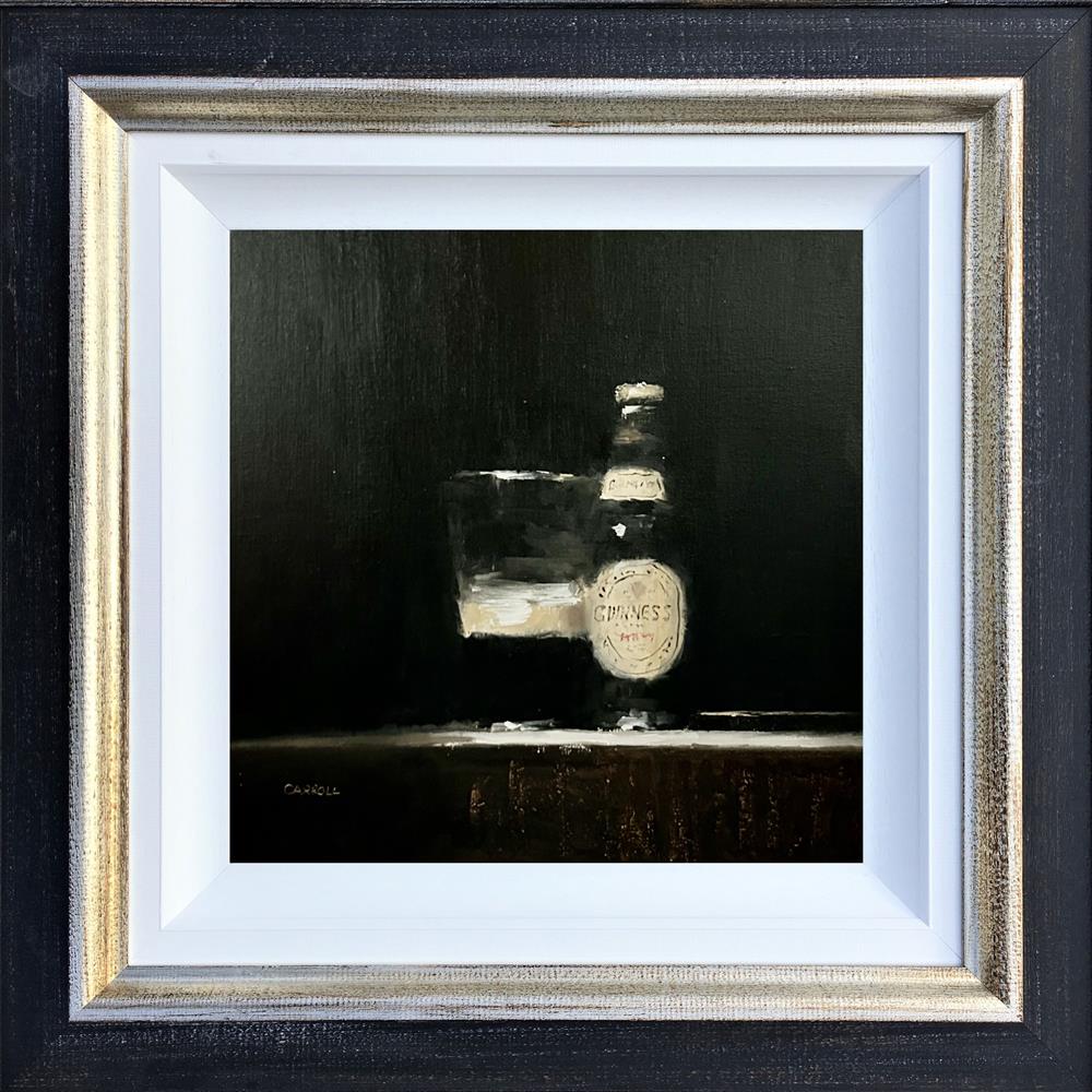 Neil Carroll - 'Bottle Of Guinness' - Framed Original Artwork