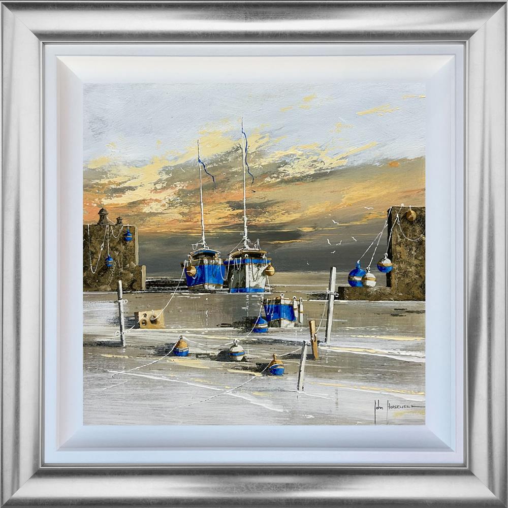 John Horsewell - 'Breath of the Ocean's Edge' - Framed Original Artwork