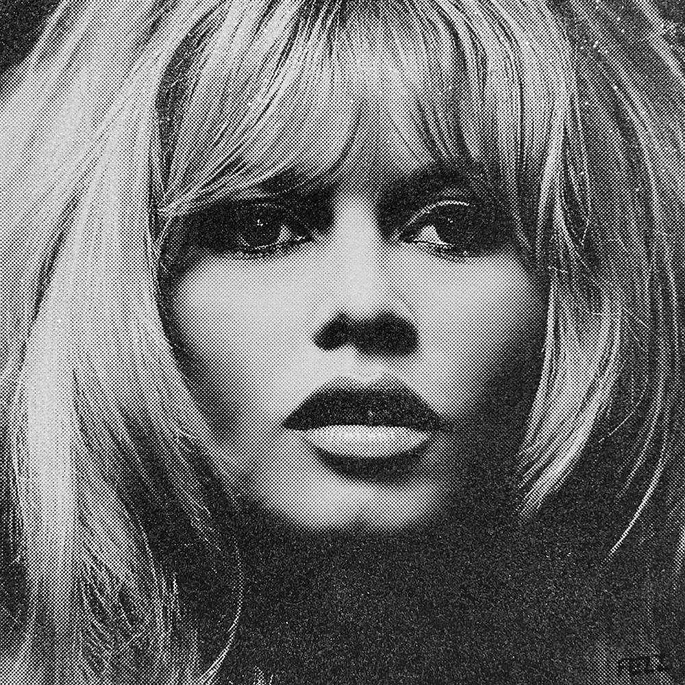 Fezz - 'Brigitte Bardot' - Framed Original Artwork