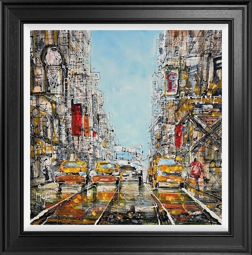 Nigel Cooke - 'Broadway Traffic' - Framed Original Artwork