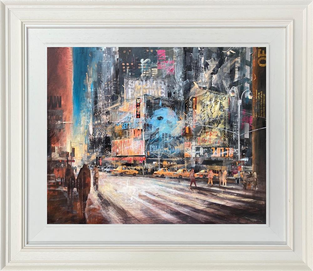 Ed Robinson - 'Broadway'  - Framed Original Artwork