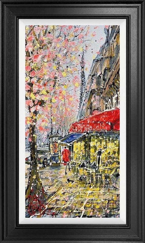 Nigel Cooke - 'Bust In Paris'  - Framed Original Artwork