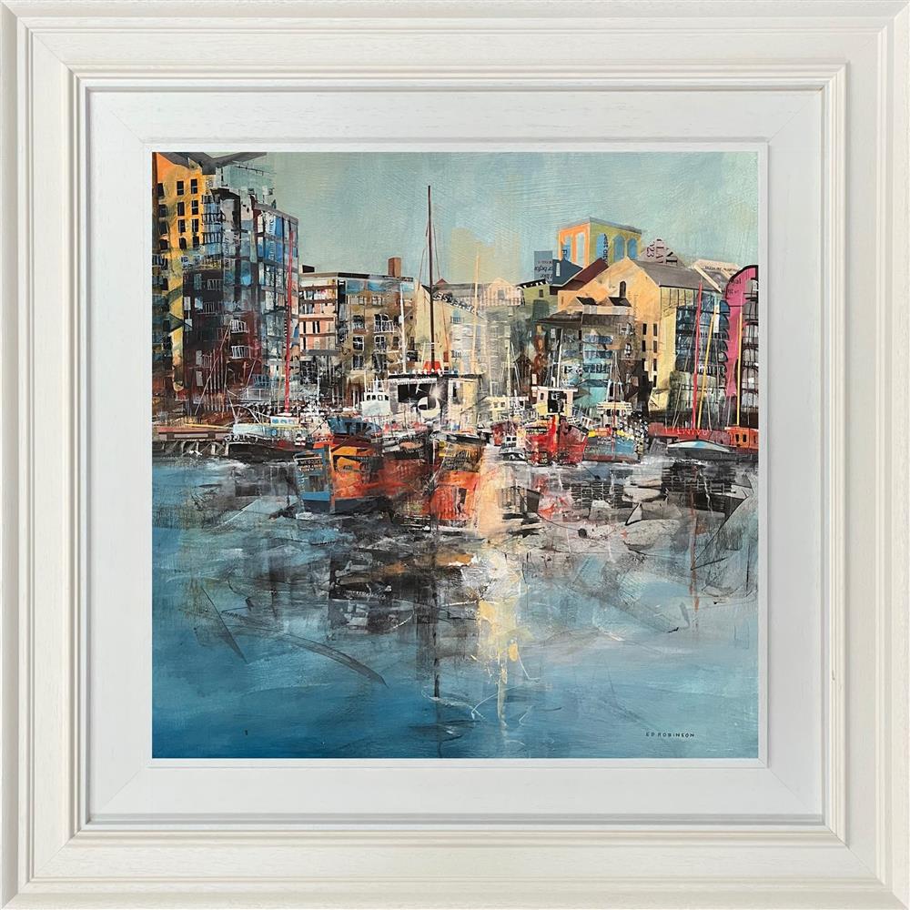 Ed Robinson - 'Butler's Wharf'  - Framed Original Artwork