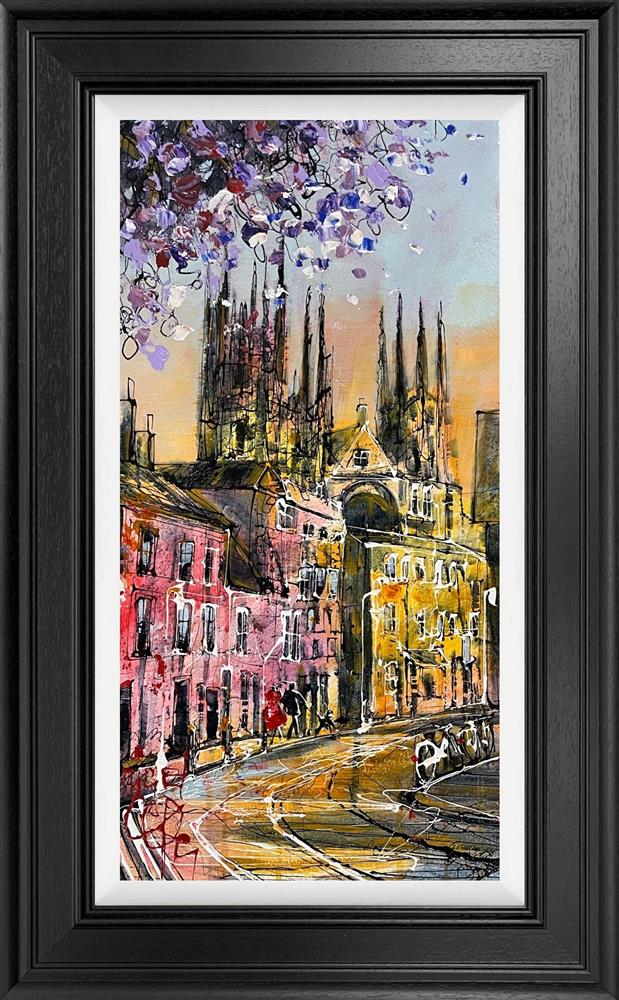 Nigel Cooke - 'Canterbury Heights' - Framed Original Artwork