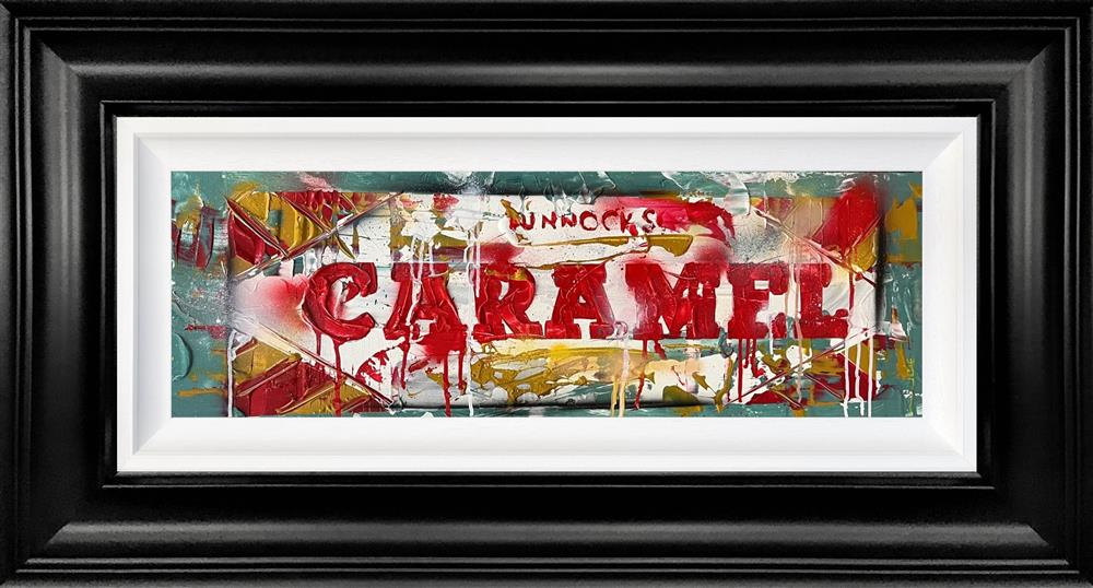 Jessie Foakes - 'Caramel Delight'  Framed Original Artwork