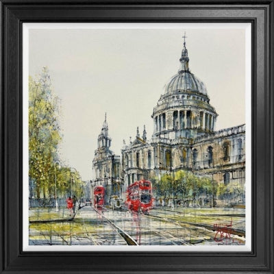 Nigel Cooke -  'Cathedral Views' - Framed Original Artwork