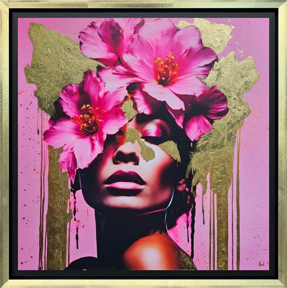 Chuck - 'Celeste's Cerise' - Framed Original Art