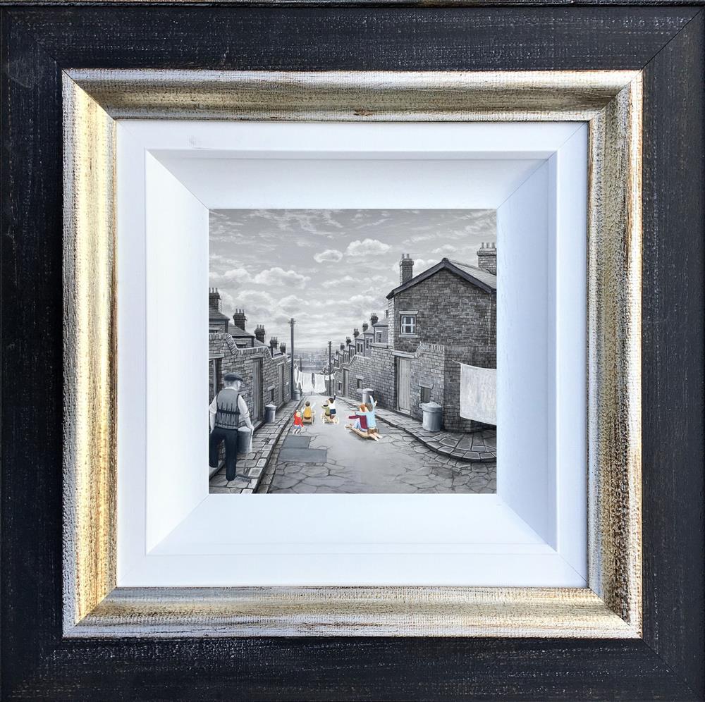 Leigh Lambert - 'Chocks Away'  - Framed Original Artwork